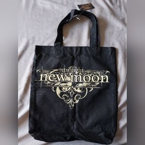 Twilight: New Moon black & yellow vampire tote bag